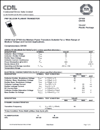 Click here to download CP100A Datasheet