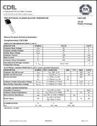 Click here to download CSA1266 Datasheet