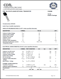 Click here to download CSA966Y Datasheet