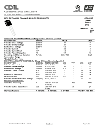 Click here to download CSC4115A Datasheet