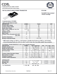Click here to download CFA1046GR Datasheet