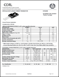 Click here to download CFD2059R Datasheet