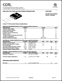 Click here to download CSD1426F Datasheet