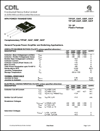 Click here to download TIP33 Datasheet