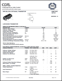 Click here to download CMBT2484 Datasheet