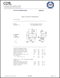 Click here to download CMBT5400 Datasheet