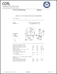 Click here to download CMBT5551 Datasheet