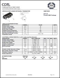 Click here to download CMBT8050C Datasheet