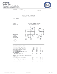 Click here to download CMBT918 Datasheet