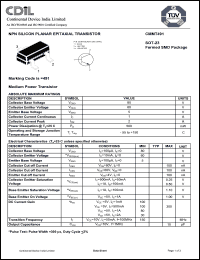 Click here to download CMMT491 Datasheet