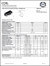 Click here to download CMMT495 Datasheet