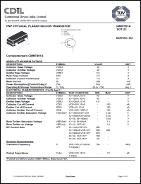 Click here to download CMMT591A Datasheet