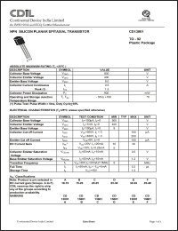 Click here to download CD13001A Datasheet