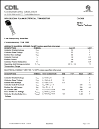 Click here to download CSA1029 Datasheet