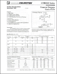 Click here to download CFB0101 Datasheet