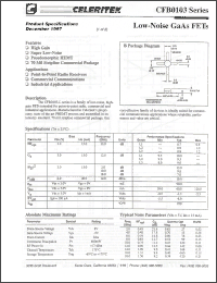 Click here to download CFB0103 Datasheet