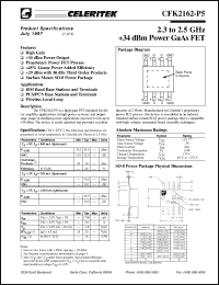 Click here to download CFK2162-P5-000T Datasheet