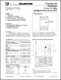 Click here to download CFK2062-P5-000T Datasheet
