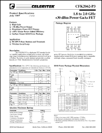 Click here to download CFK2062-P3-000T Datasheet