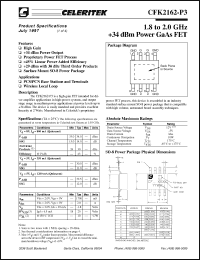 Click here to download CFK2162-P3-000T Datasheet