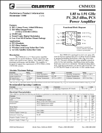 Click here to download PB-CMM1321 Datasheet