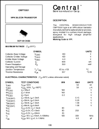 Click here to download CMPT5551 Datasheet