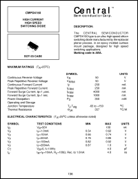 Click here to download CMPD4150 Datasheet