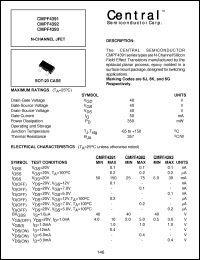 Click here to download CMPF4392 Datasheet