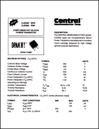 Click here to download CJD350 Datasheet