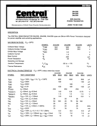 Click here to download 2N4296 Datasheet