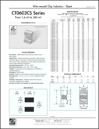 Click here to download CT0603CS_-R27_ Datasheet