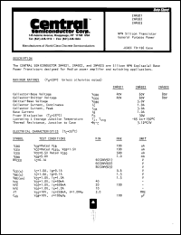 Click here to download 2N4922 Datasheet