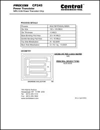 Click here to download CP245 Datasheet