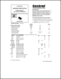 Click here to download CMPT2907AE Datasheet