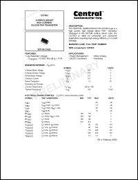 Click here to download CXT953 Datasheet