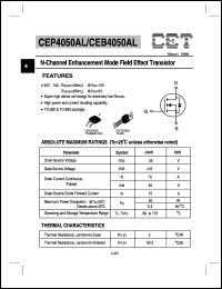 Click here to download CEB4050AL Datasheet