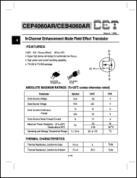 Click here to download CEB4060AR Datasheet