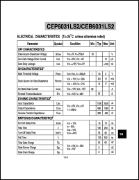 Click here to download CEB6031LS2 Datasheet