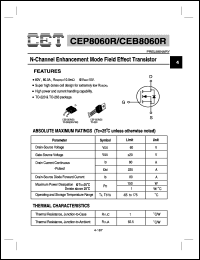 Click here to download CEB8060R Datasheet