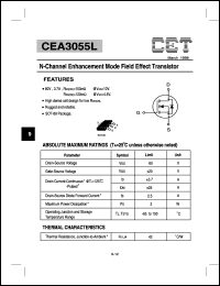 Click here to download CEA3055L Datasheet