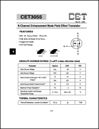 Click here to download CET3055 Datasheet