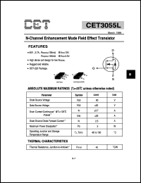 Click here to download CET3055L Datasheet