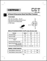 Click here to download CEFF640 Datasheet