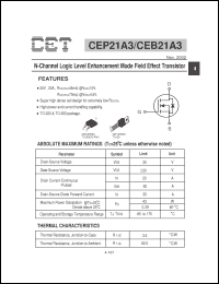 Click here to download CEB21A3 Datasheet