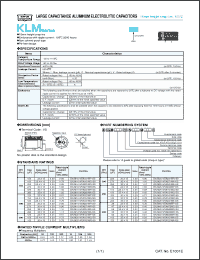 Click here to download EKLM161VSN151MP15S Datasheet