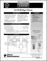 Click here to download CS3720XDPS7 Datasheet