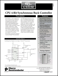 Click here to download CS5150GD16 Datasheet