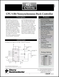 Click here to download CS5156GD16 Datasheet