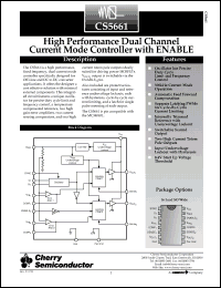 Click here to download CS5661EDWR16 Datasheet