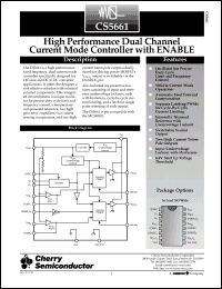 Click here to download CS5661EDW16 Datasheet